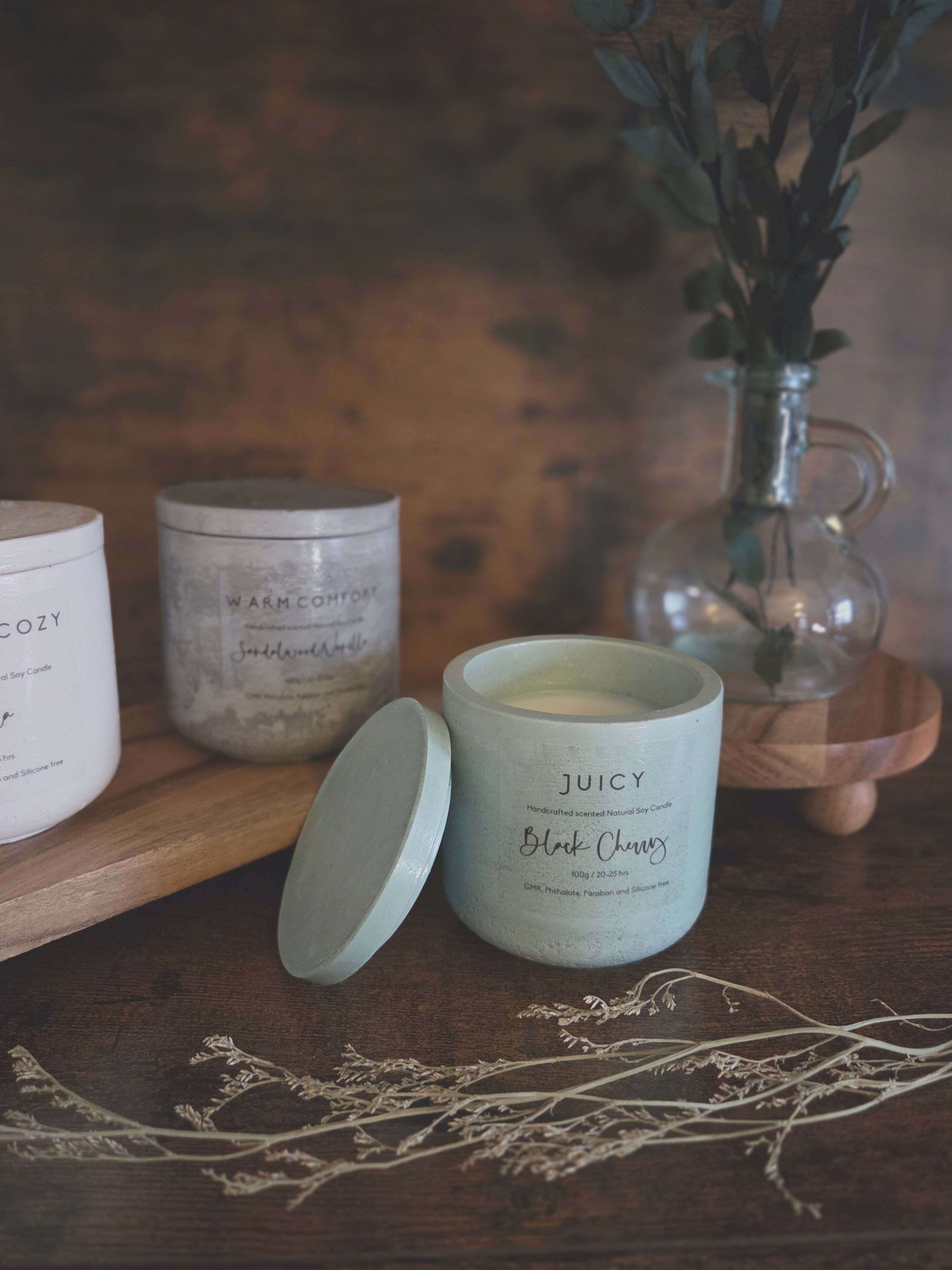 Signature Concrete Candles
