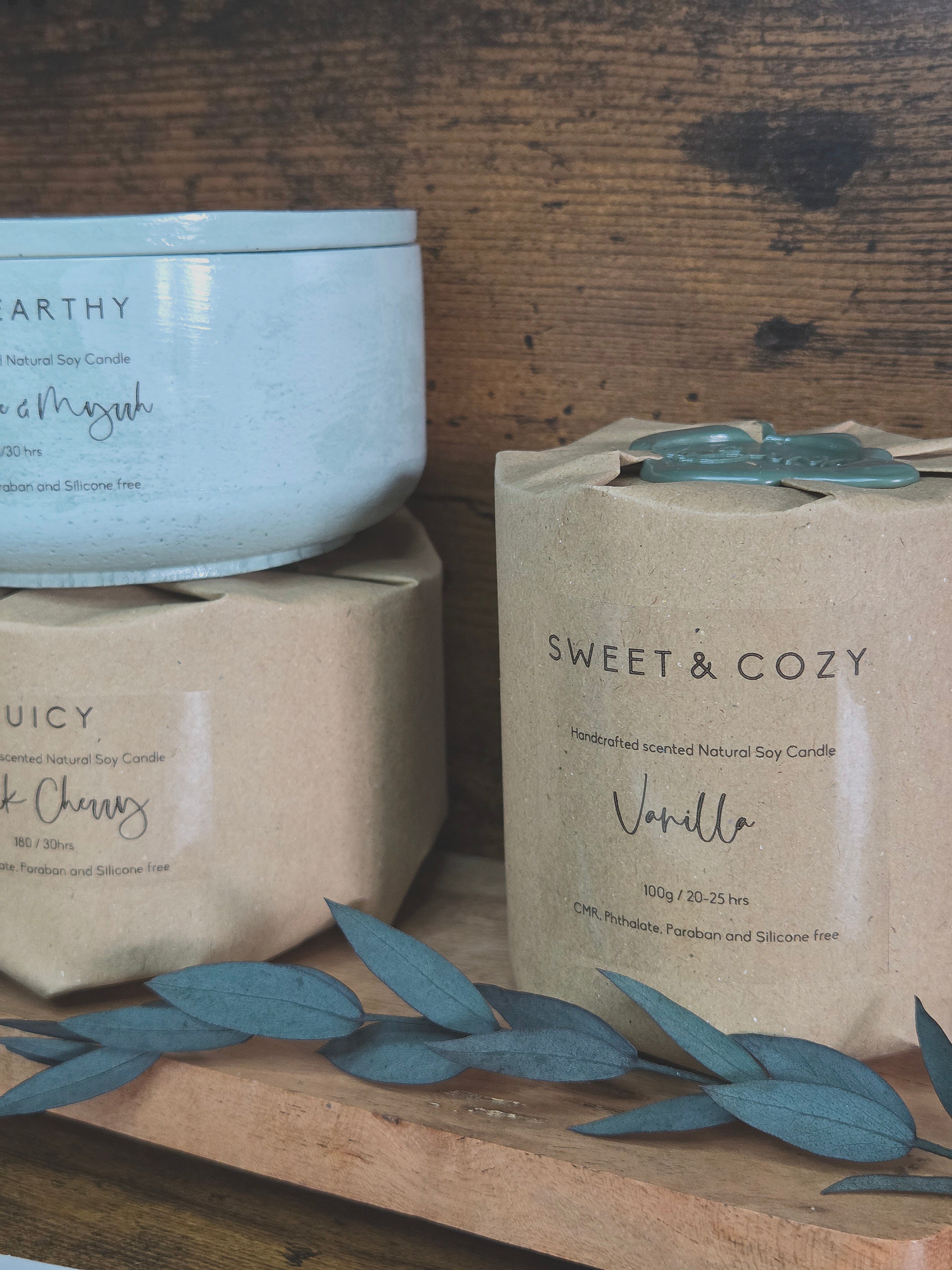 Signature Concrete Candles