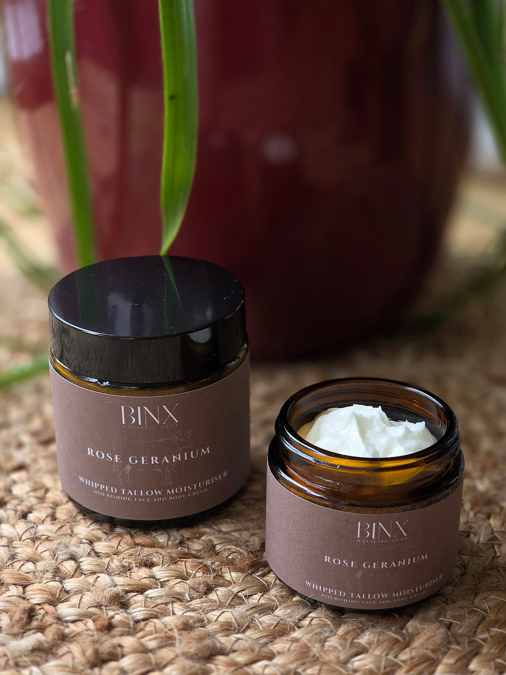 Rose Geranium Whipped Tallow Moisturizer