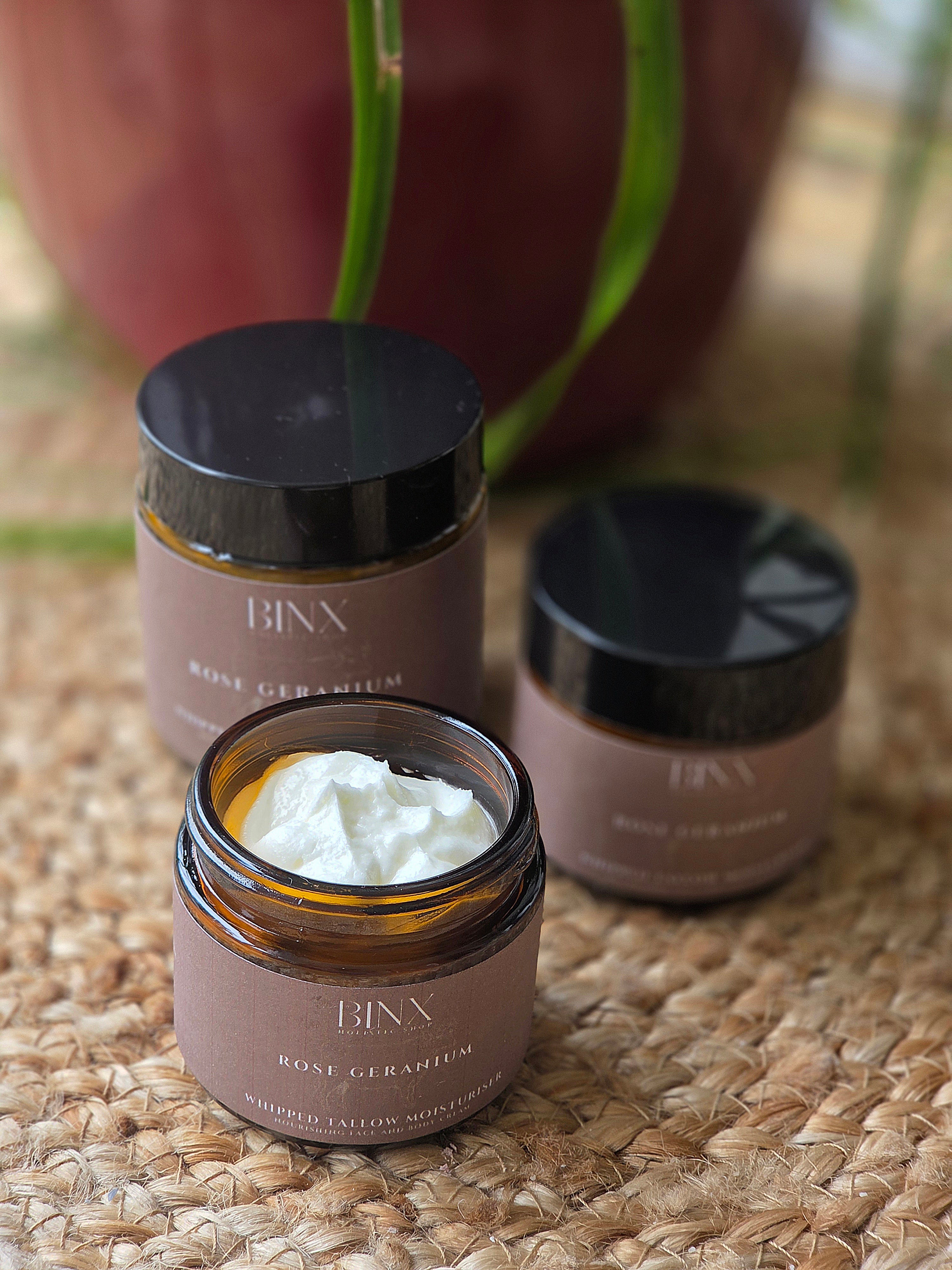 Rose Geranium Whipped Tallow Moisturizer